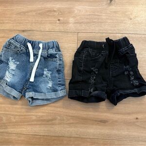 Little Bipsy toddler distressed denim shorts